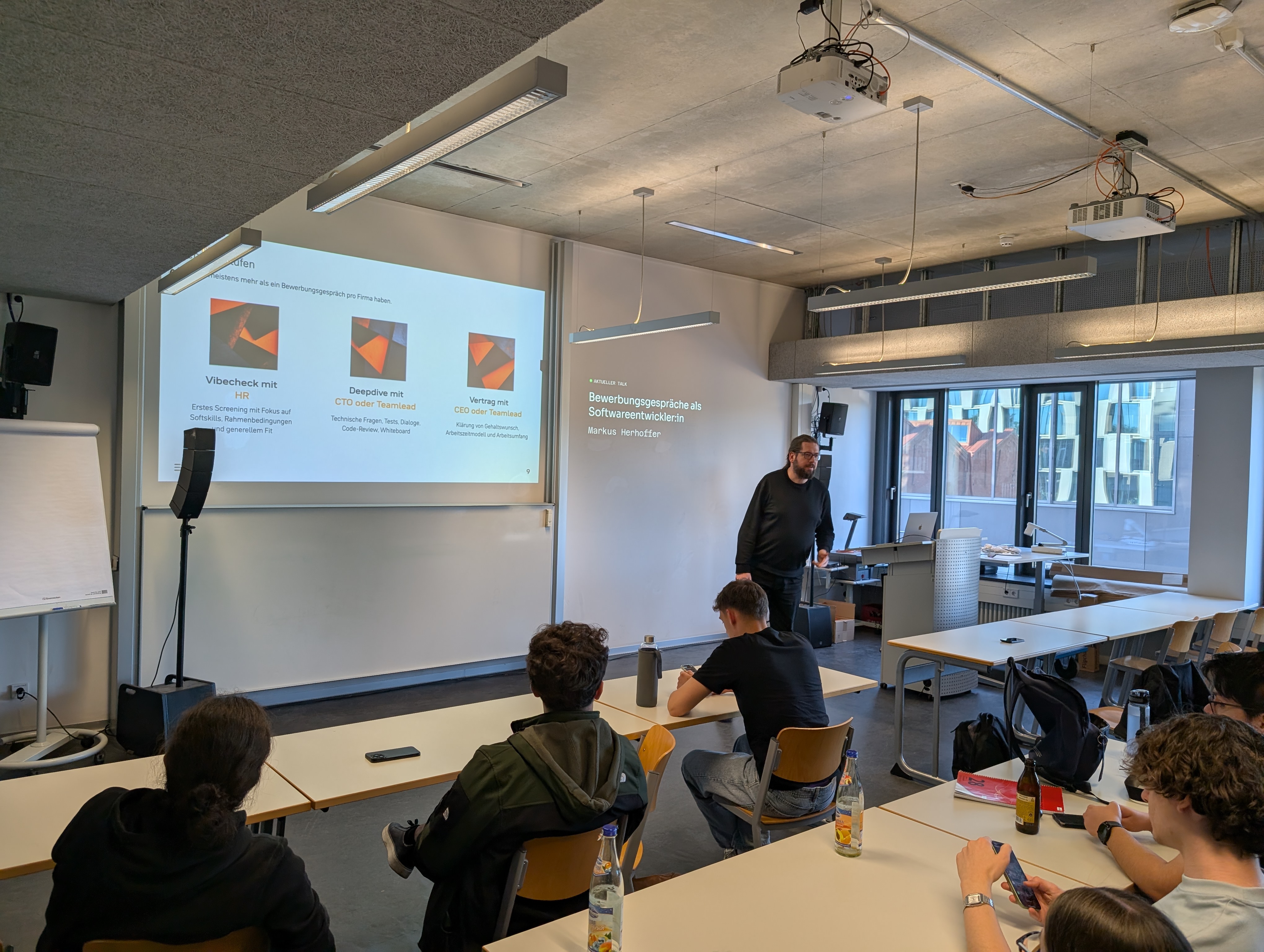 Markus Herhoffer: Bewerbungsgespräche als Softwareentwickler:in